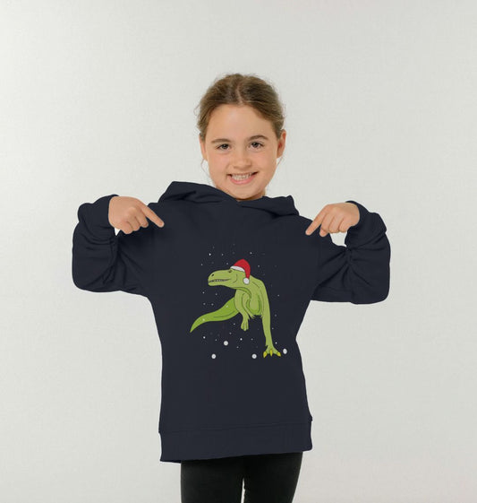 Kids Dino Pullover Hoodie