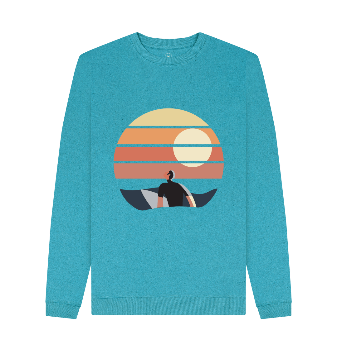 Ocean Blue Mens Coast Sweater