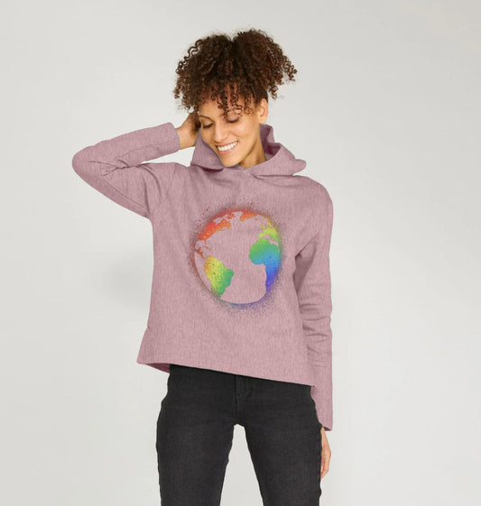 Womens Relaxed Earth Hoodie