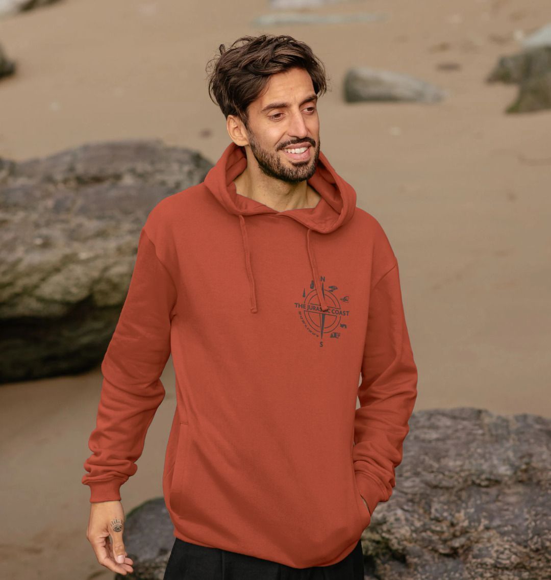 Mens Jurassic Coast Hoodie