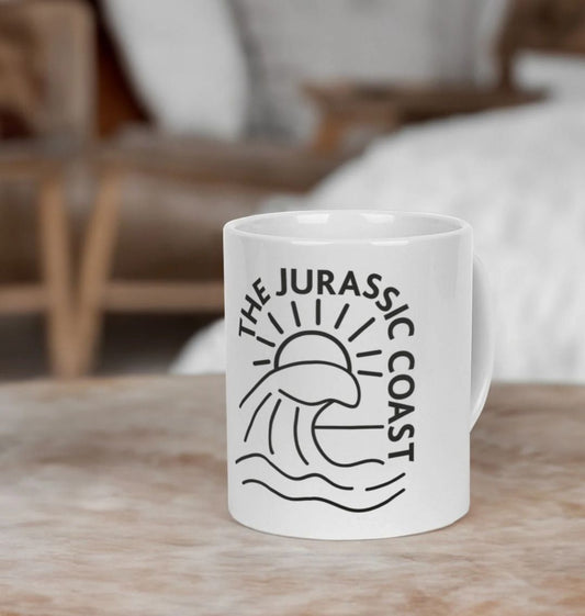 Jurassic Coast Wave Ceramic Mug