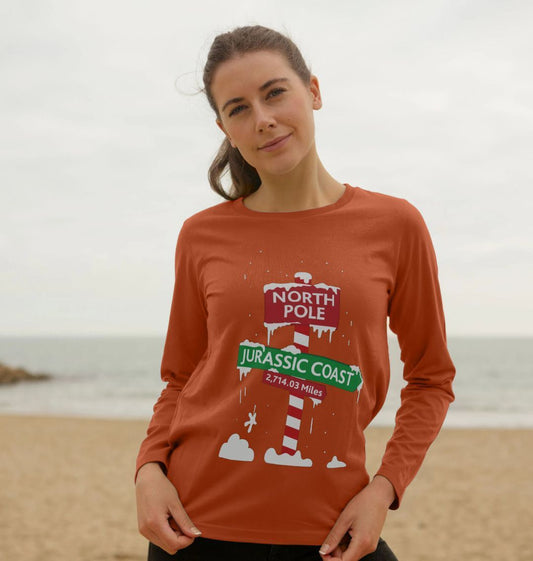 Womens Jurassic Coast North Pole Tee